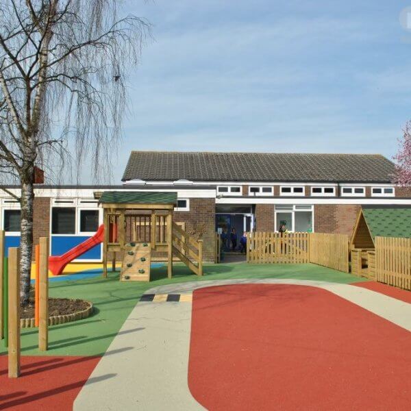 Elmhurst Primary School Bridge Timber Play